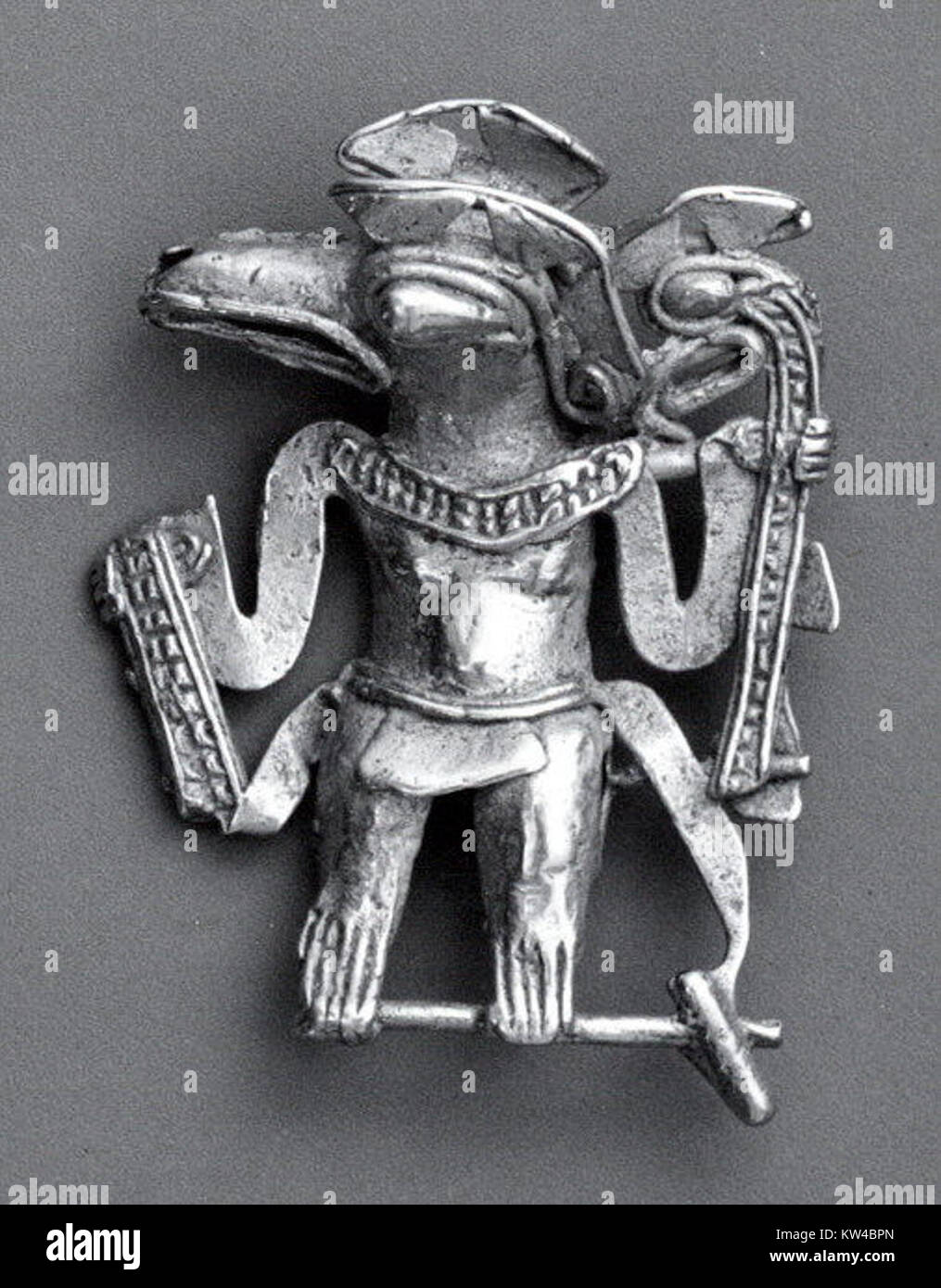 Ancient Ritual Using Bird Heads This ancient bird-headed pendant, part of the MET collection ...