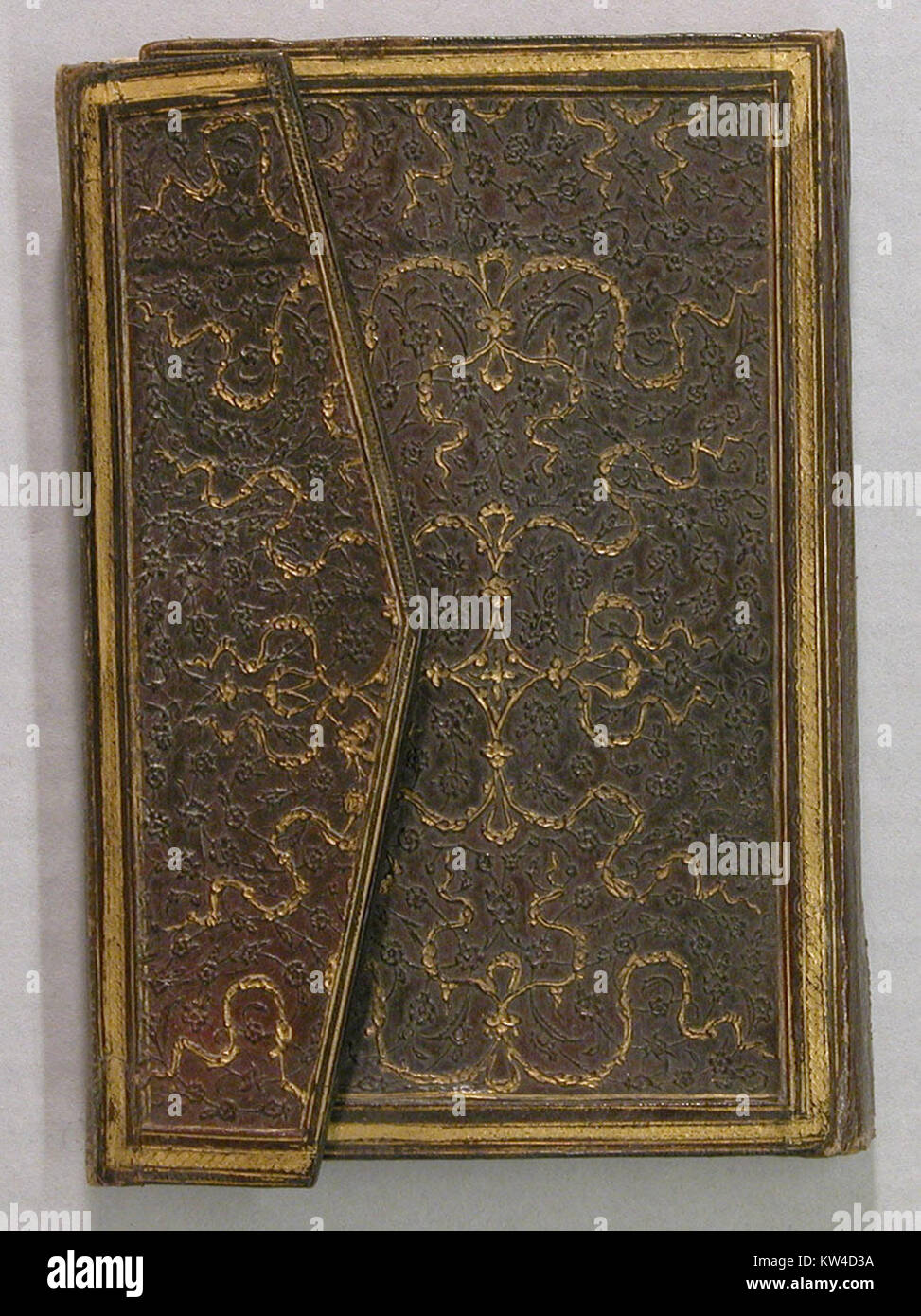 This piece, titled 'Bookbinding (Jild i kitab)' in the MET collection ...
