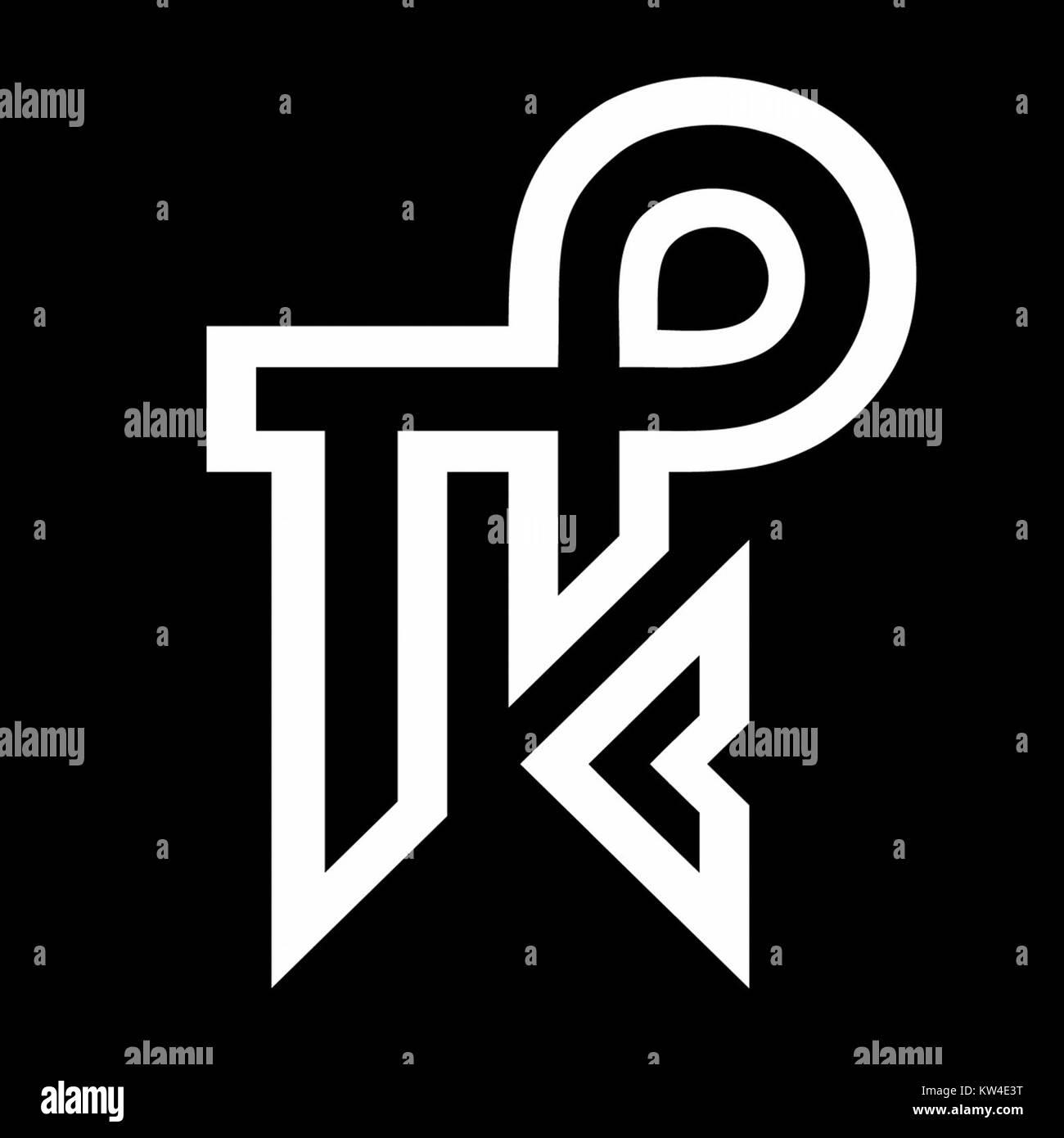 Logo SPbTV 1991 1994 Stock Photo - Alamy