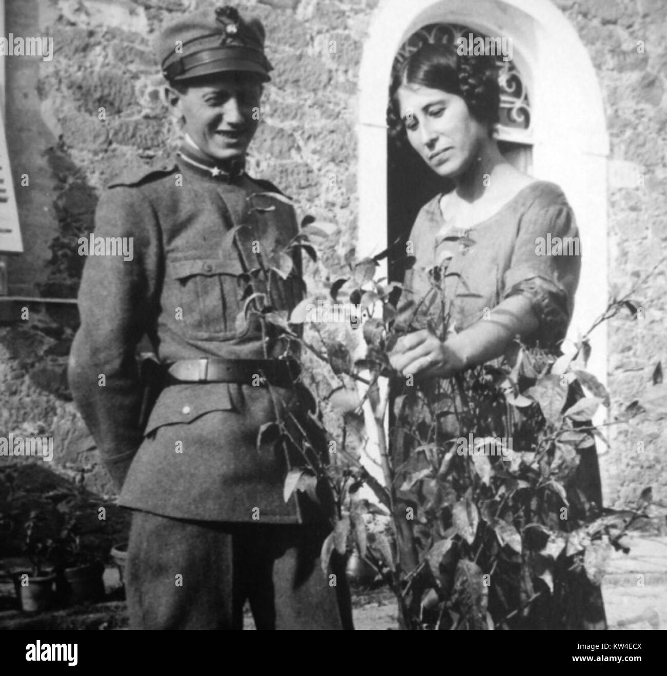 Biagio Marin e Pina Marini Stock Photo Alamy