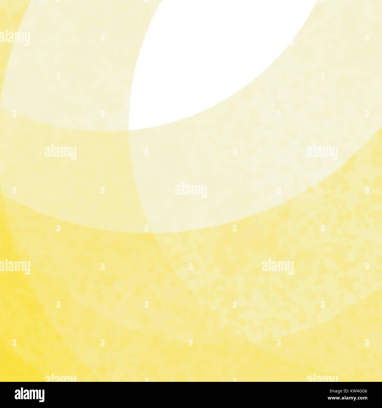 yellow watercolor retro circle pattern, vector Illustration Stock ...