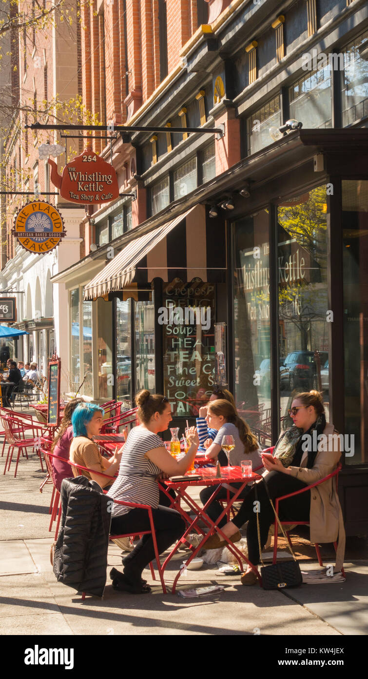 Downtown Street Life Troy Ny Stock Photo - Alamy