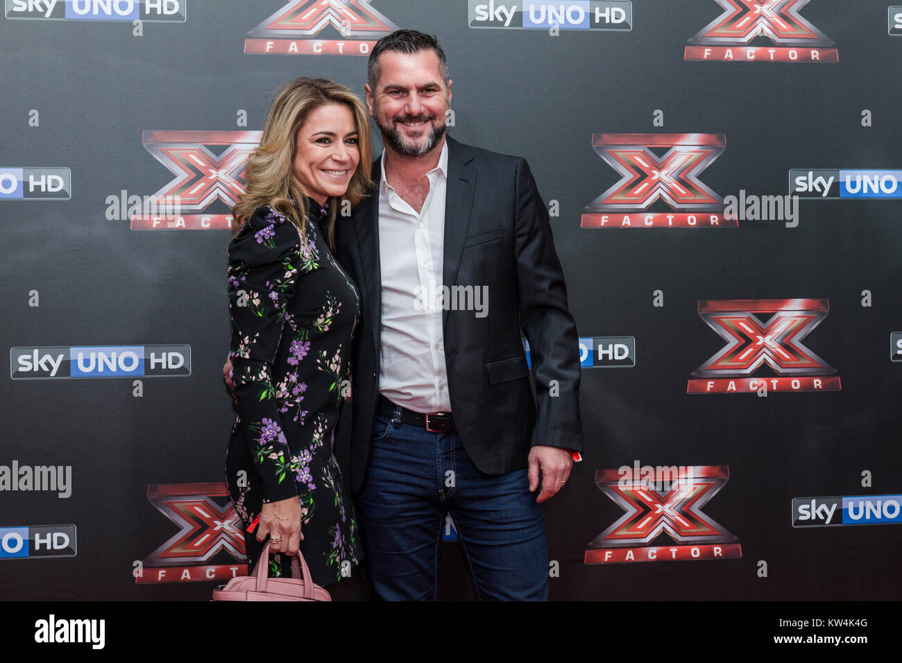 Milan, Italy. 14th Dec, 2017. Carlo Vanzini attending the red carpet of the X Factor 11 Finale Credit: Valeria Portinari/Pacific Press/Alamy Live News Stock Photo