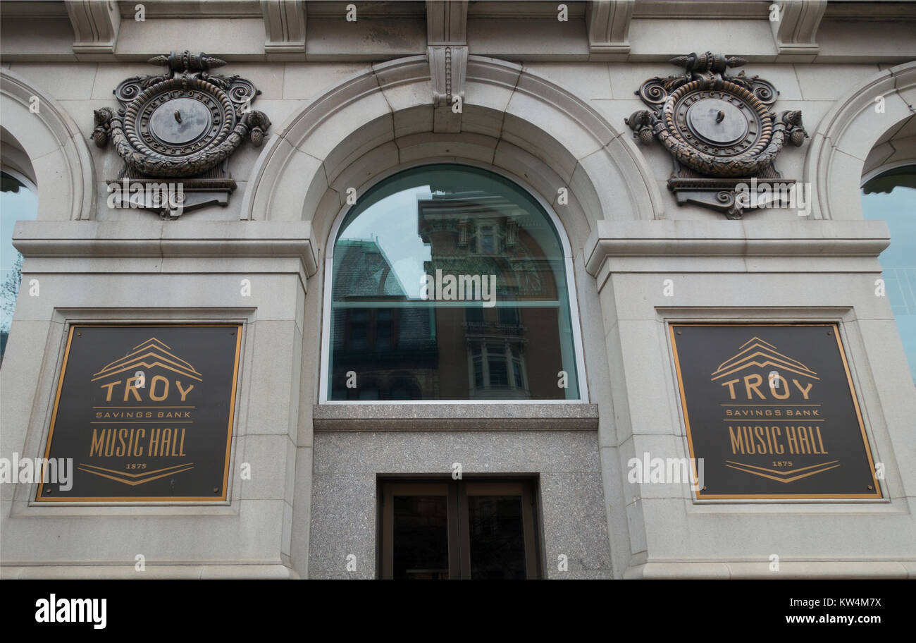 Troy savings bank music hall NY Stock Photo Alamy
