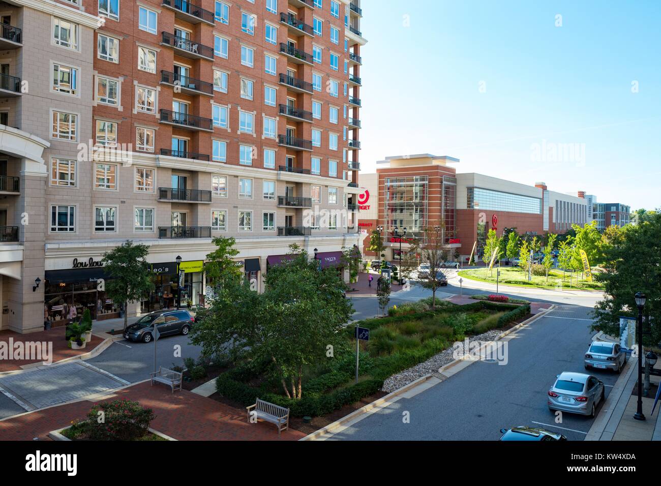 Annapolis Towne Center shopping mall in Annapolis, Maryland, September
