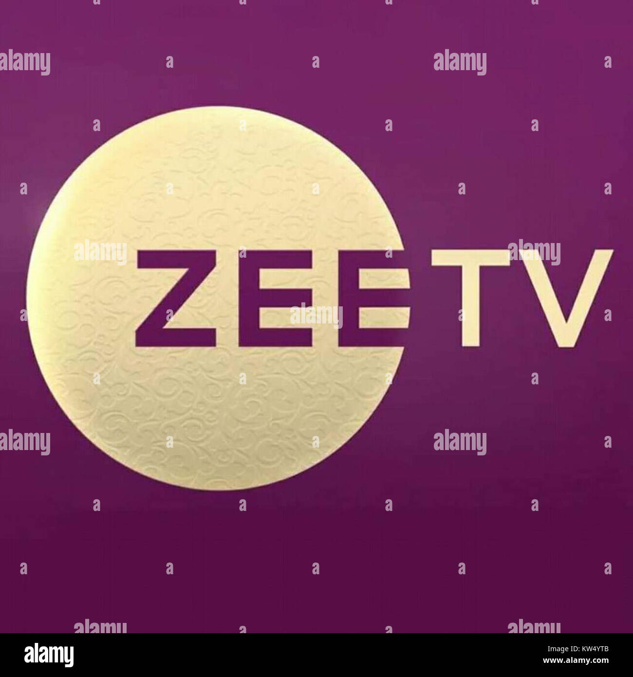 Zee TV Russia Logo Stock Photo