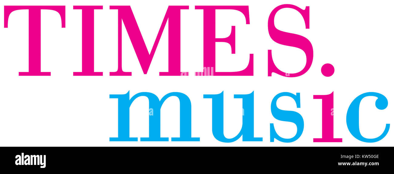 Times Music Logo Stock Photo Alamy