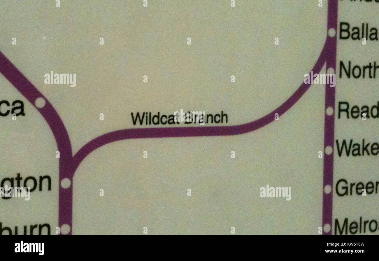 Wildcat branch backbay Stock Photo