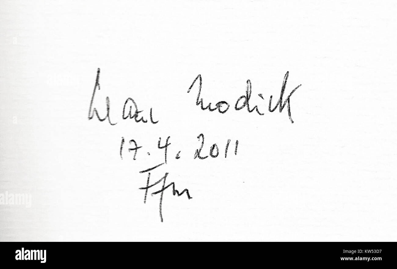 Klaus modick 2011 ffm 001 Stock Photo - Alamy