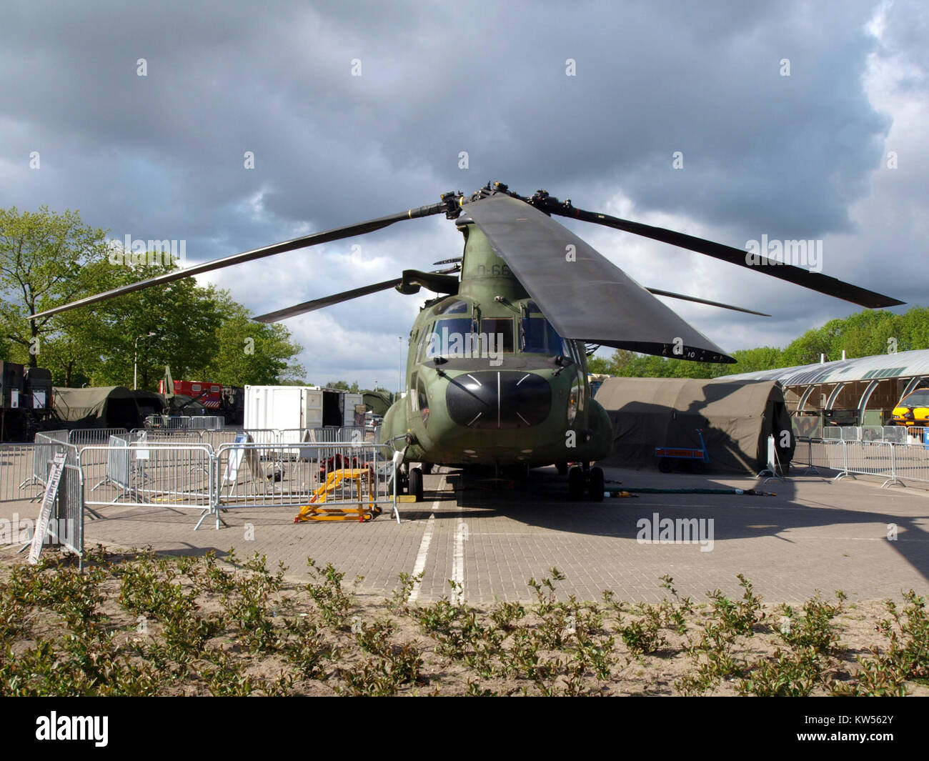 Boeing CH 47D Chinook Royal Dutch Army photo 1 Stock Photo