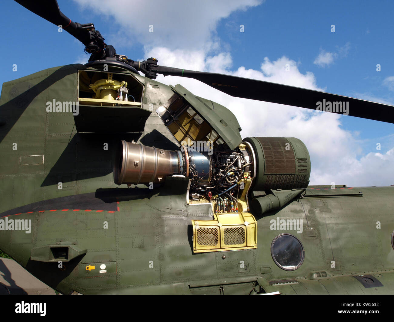 Boeing CH 47D Chinook Royal Dutch Army photo 4 Stock Photo