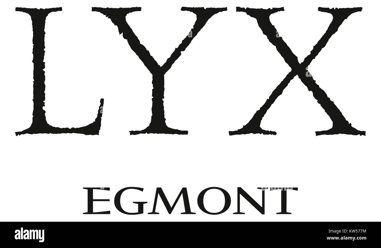 Logo EGMONT LYX Stock Photo Alamy