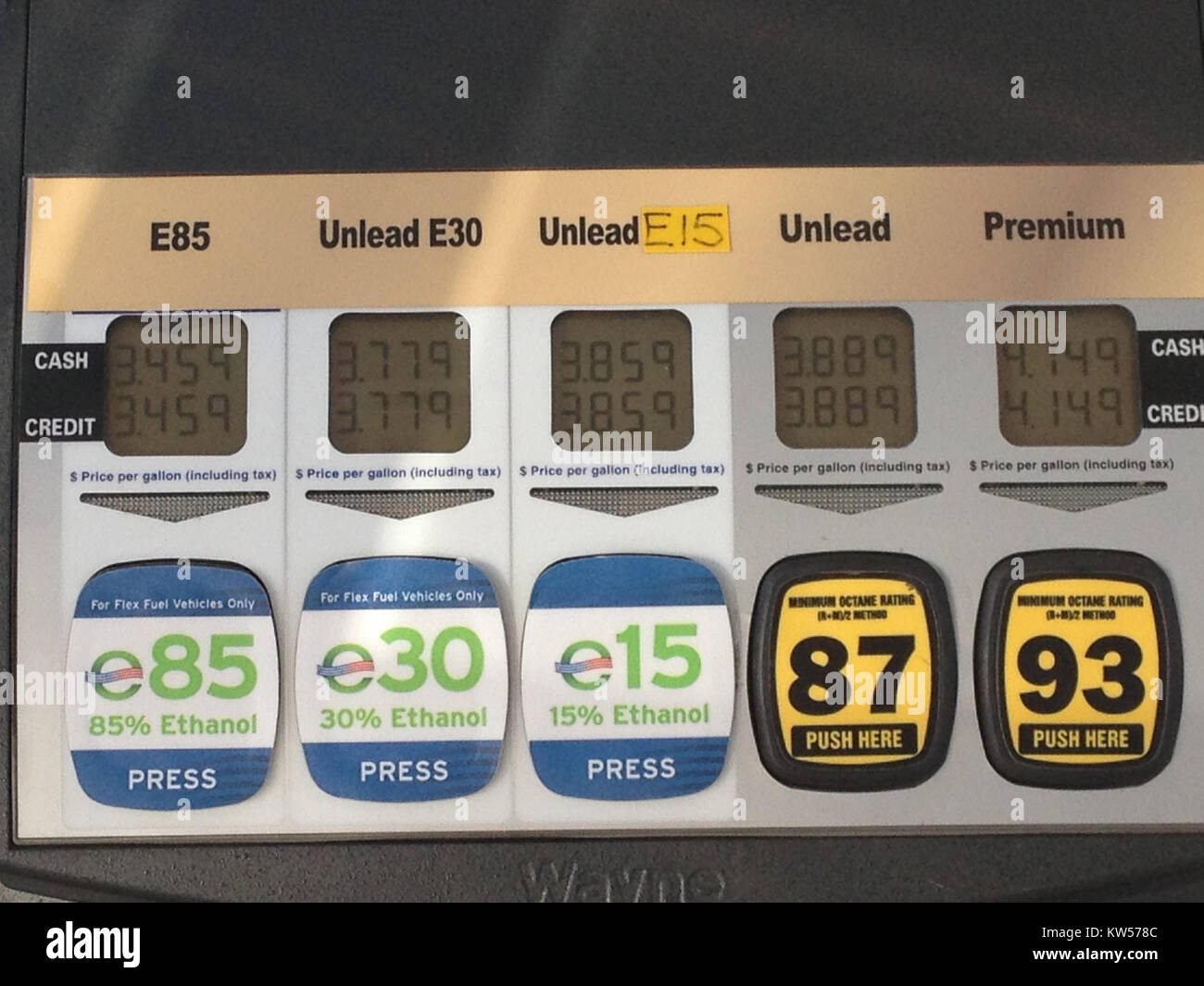 Blender fuels close up view Stock Photo Alamy