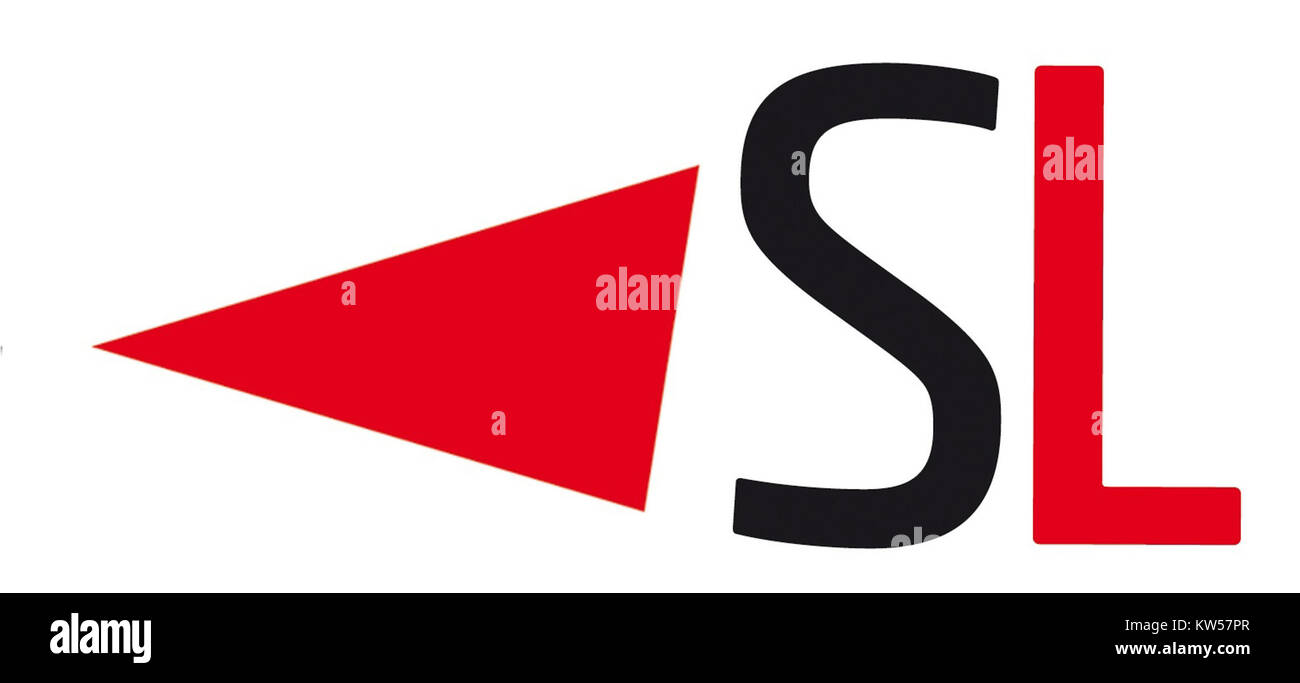 Logo SL kurz 12 klein Stock Photo