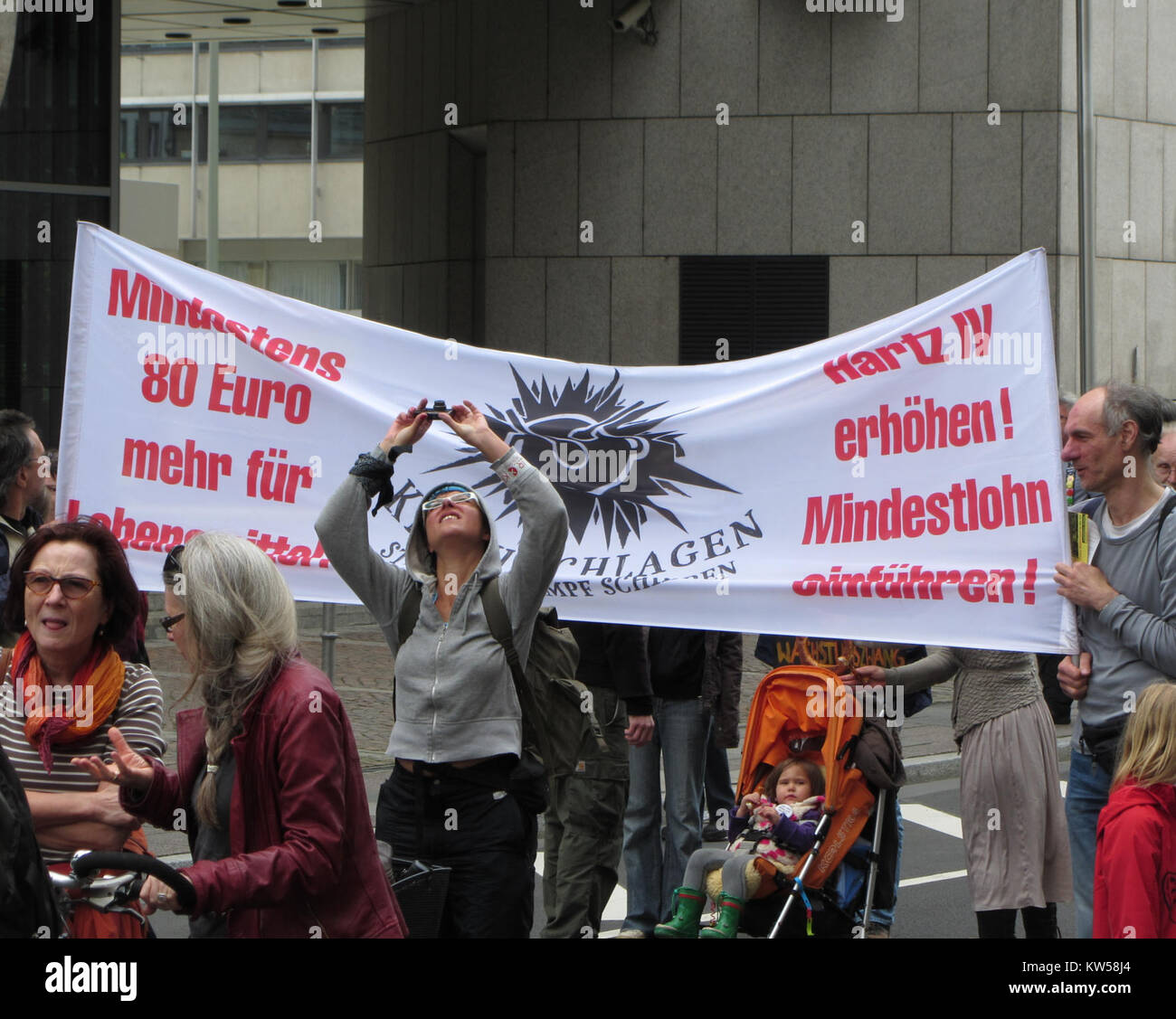 Transparenti Protest Blockupy 2013 refers to a series of protests in Germany that focused on ...