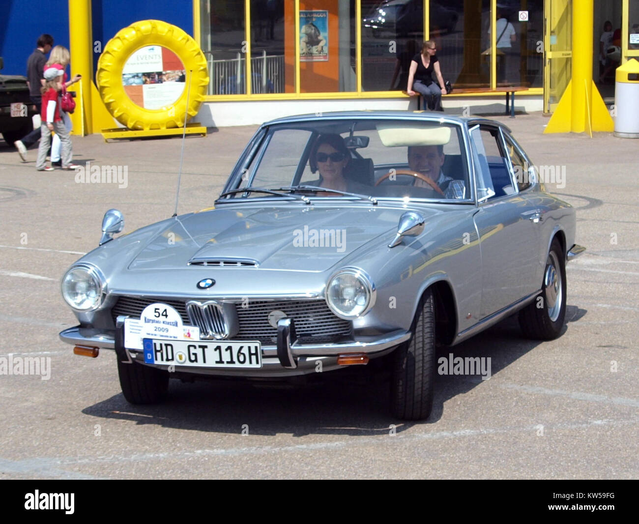 The BMW 1600 GT (1968) is a classic sports car, renowned for its sleek ...