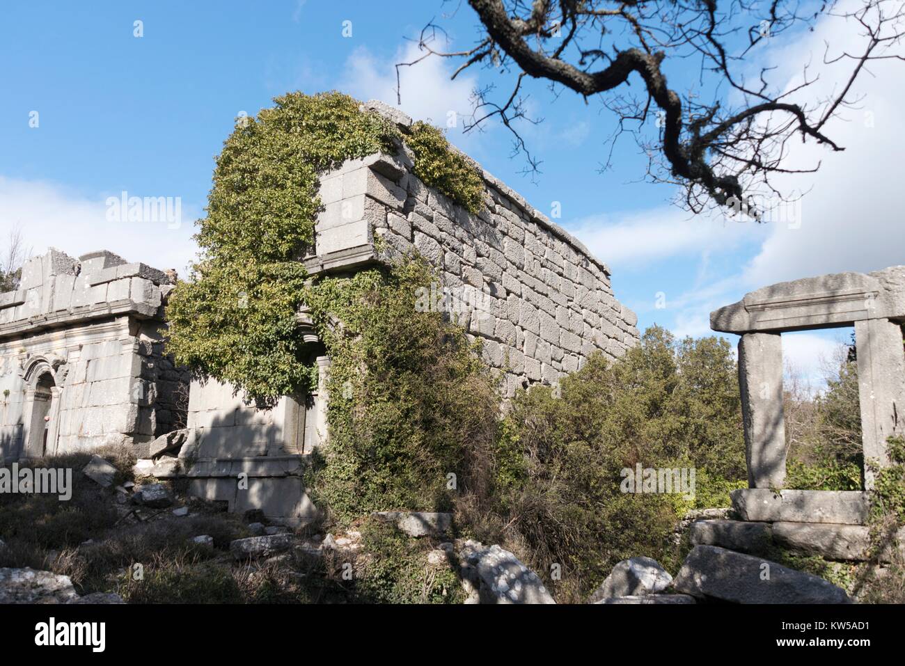 Termessos was a Pisidian city built at an altitude of more than 1000 ...