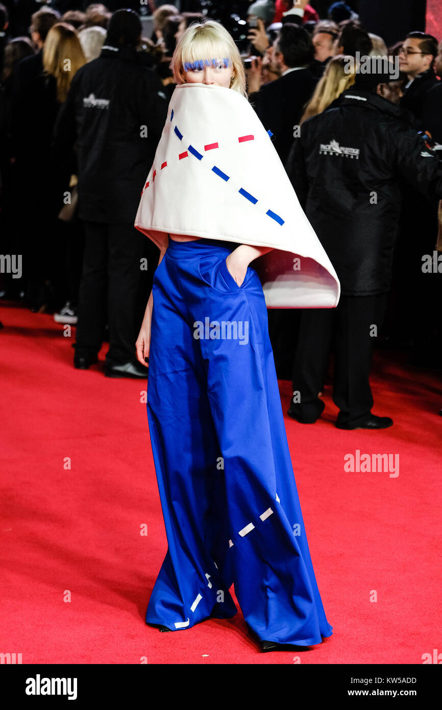 Ivy May attends the European Premiere of Star Wars - The Last Jedi at ...