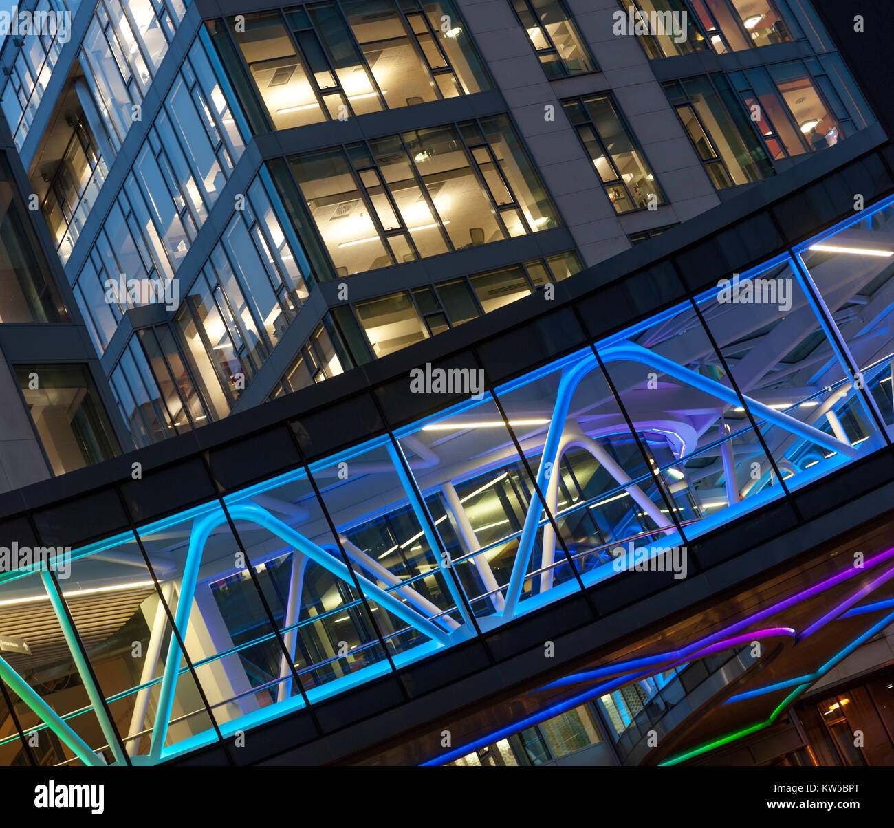 DUBLIN, IRELAND - JANUARY 30, 2017: The European headquarters of Google on Barrow Street, historic docklands of Dublin Stock Photo