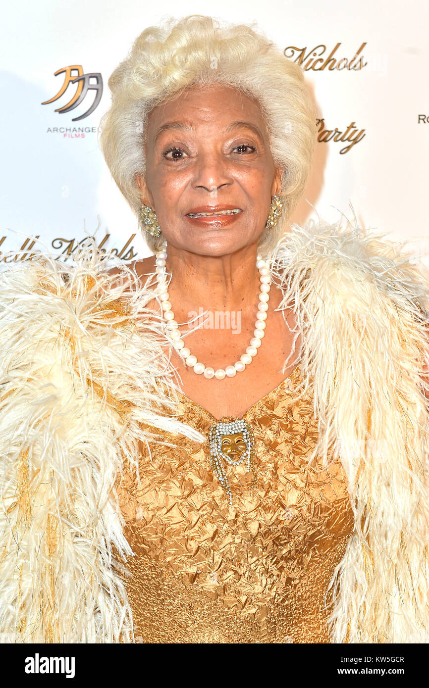 Nichelle Nichols attends the Nichelle Nichols 85th Birthday Celebration