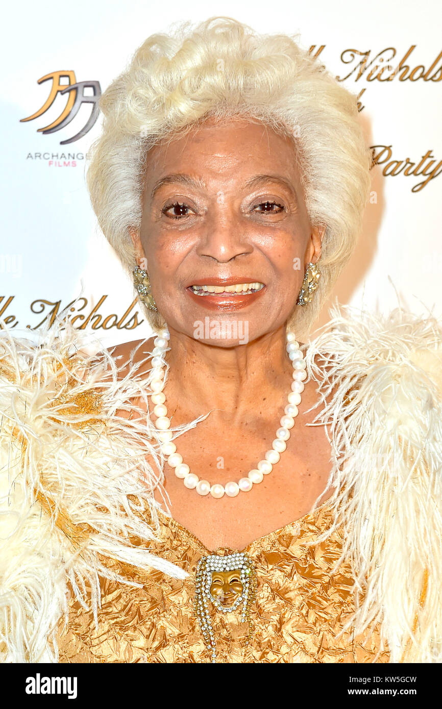 Nichelle Nichols attends the Nichelle Nichols 85th Birthday Celebration