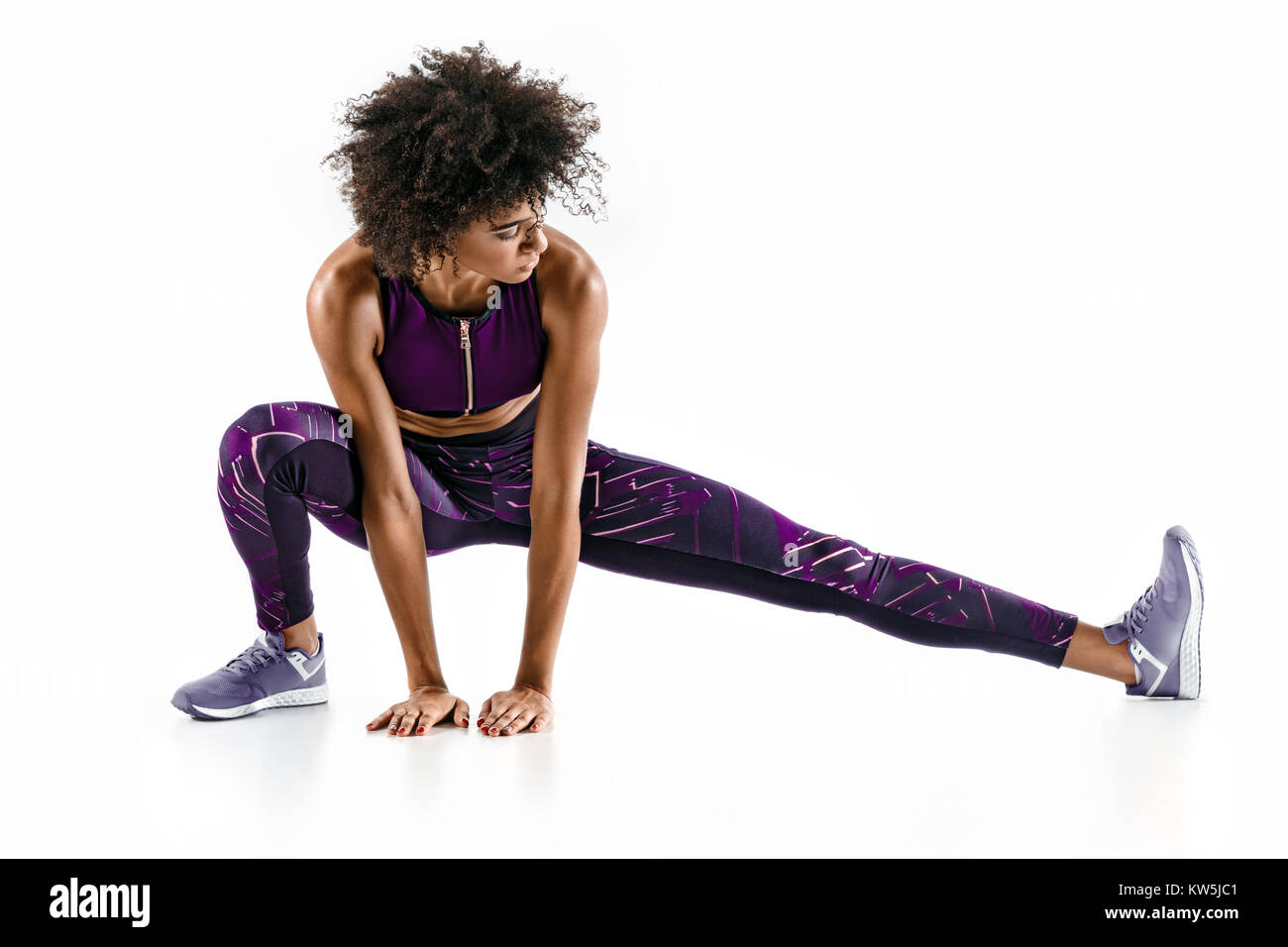 Girl Hamstrings Beautiful young girl stretching her hamstrings. Photo of sporty girl ...