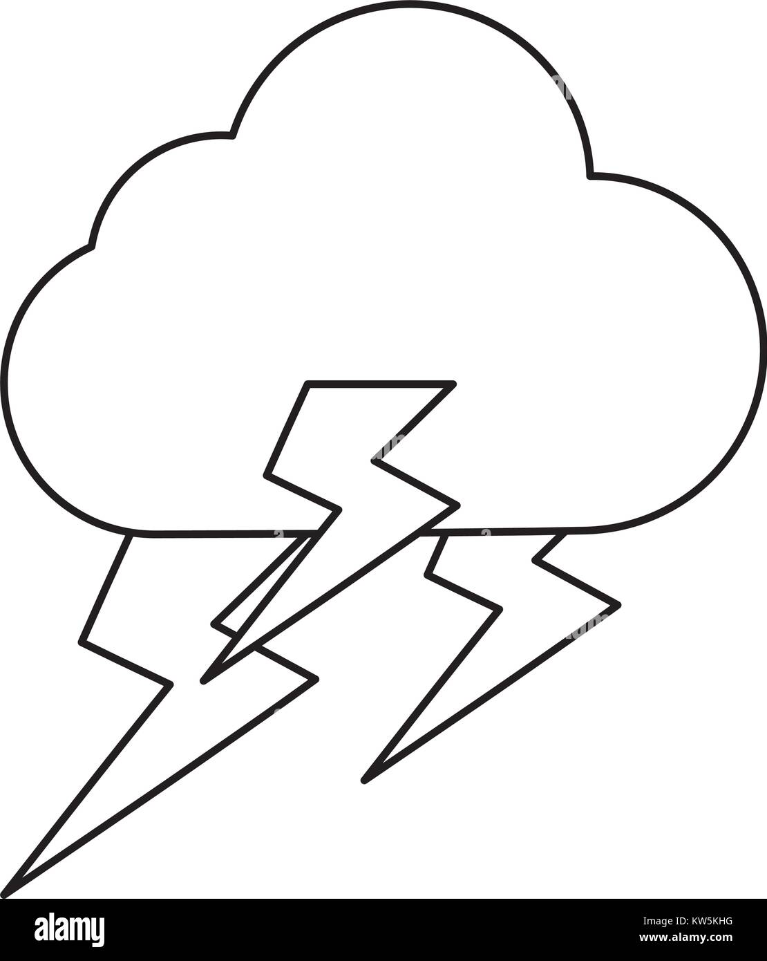Rainy weather symbol cartoon Stock Vector Image & Art - Alamy
