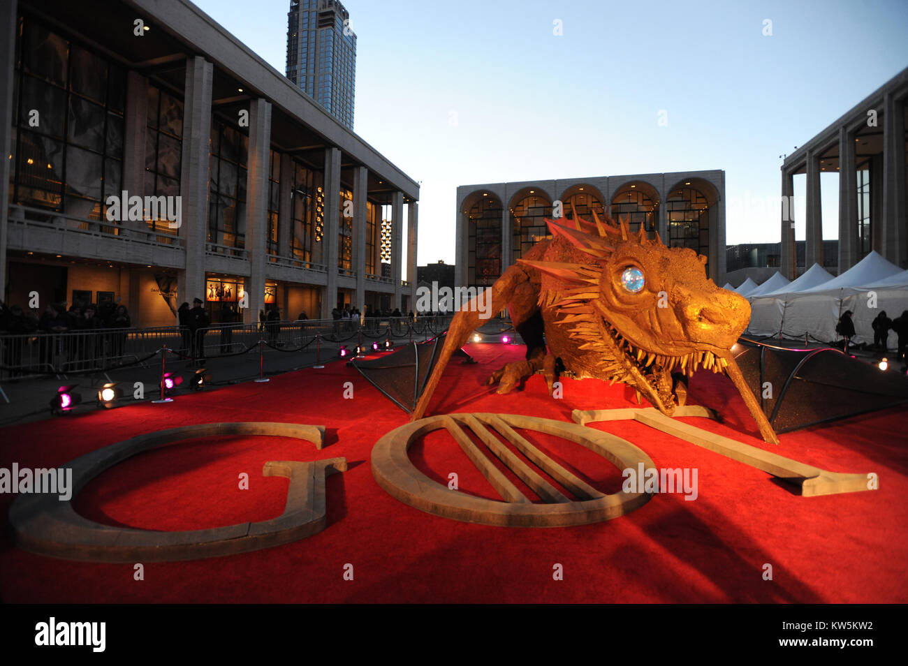 New York Ny March 18 Atmosphere Attends The Game Of Thrones