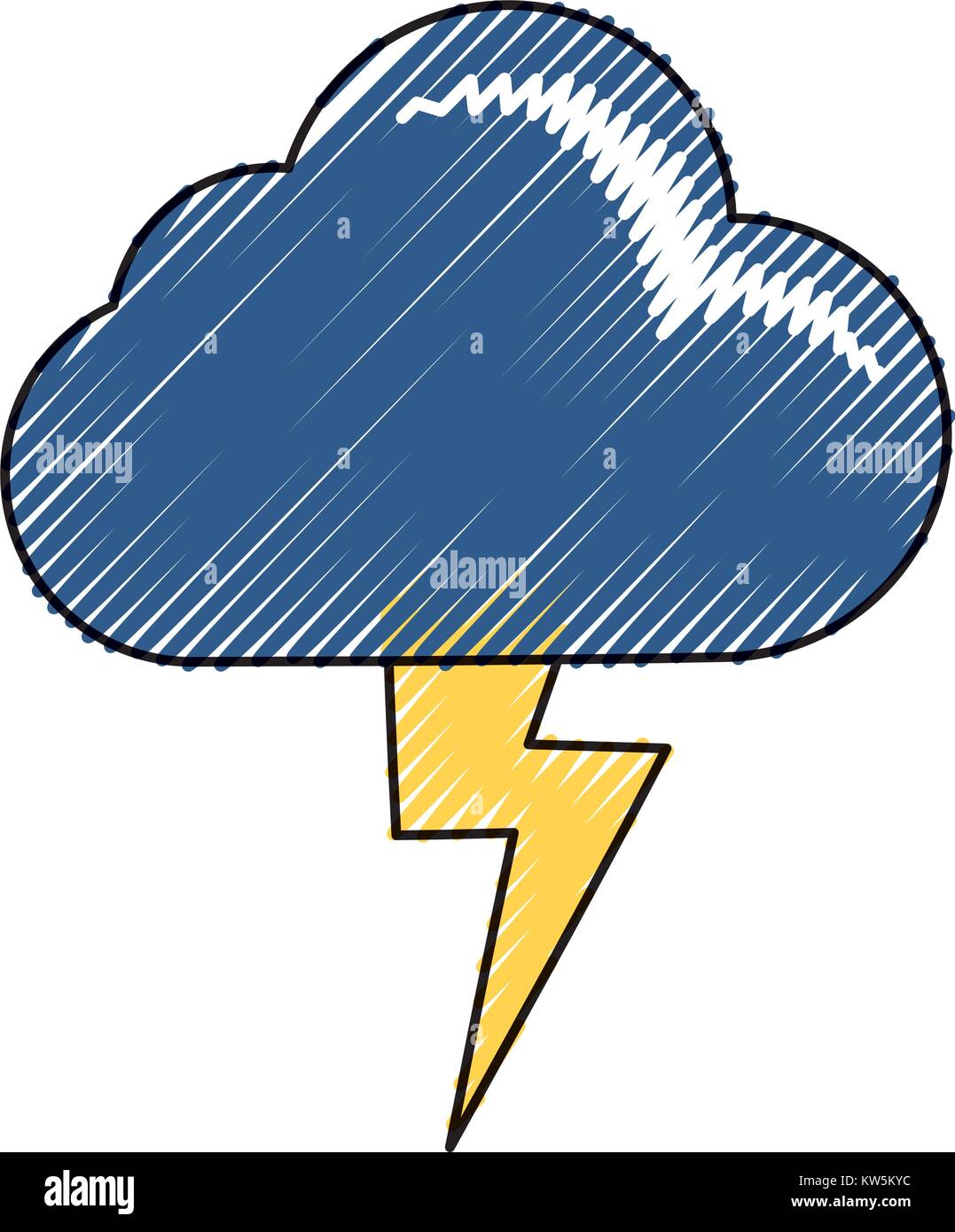 Rainy weather symbol cartoon Stock Vector Image & Art - Alamy