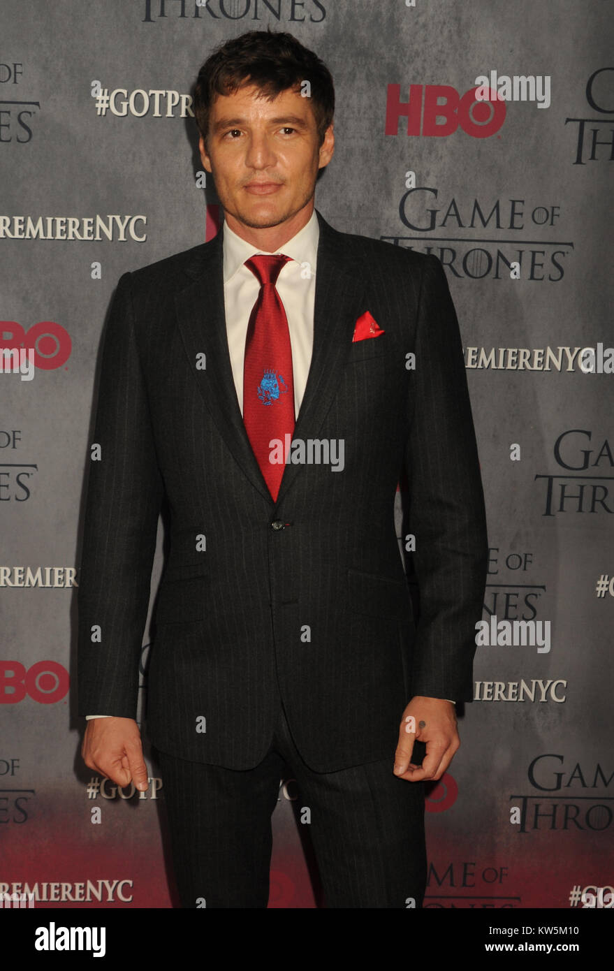 NEW YORK, NY - MARCH 18: Pedro Pascal attends the 'Game Of Thrones ...
