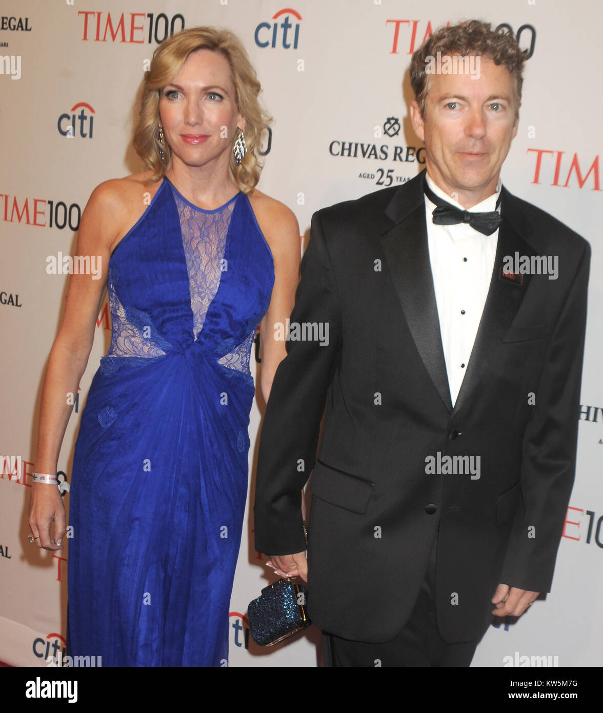 NEW YORK, NY - APRIL 29: Rand Paul Kelley Ashby Paul attends the TIME ...