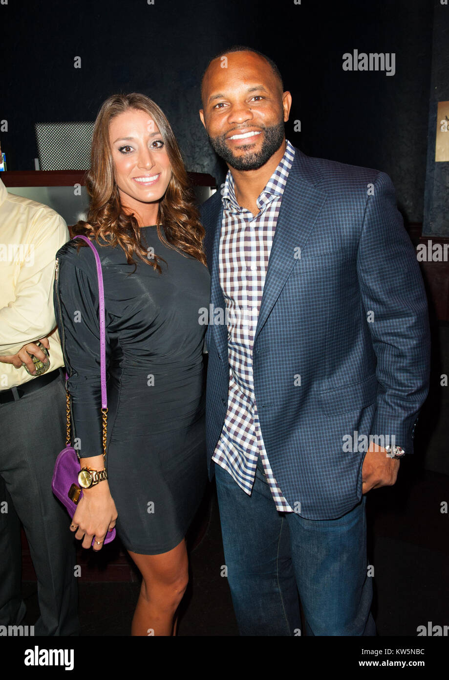 FORT LAUDERDALE, FL - APRIL 24: Vienna Girardi Fred Taylor attends the