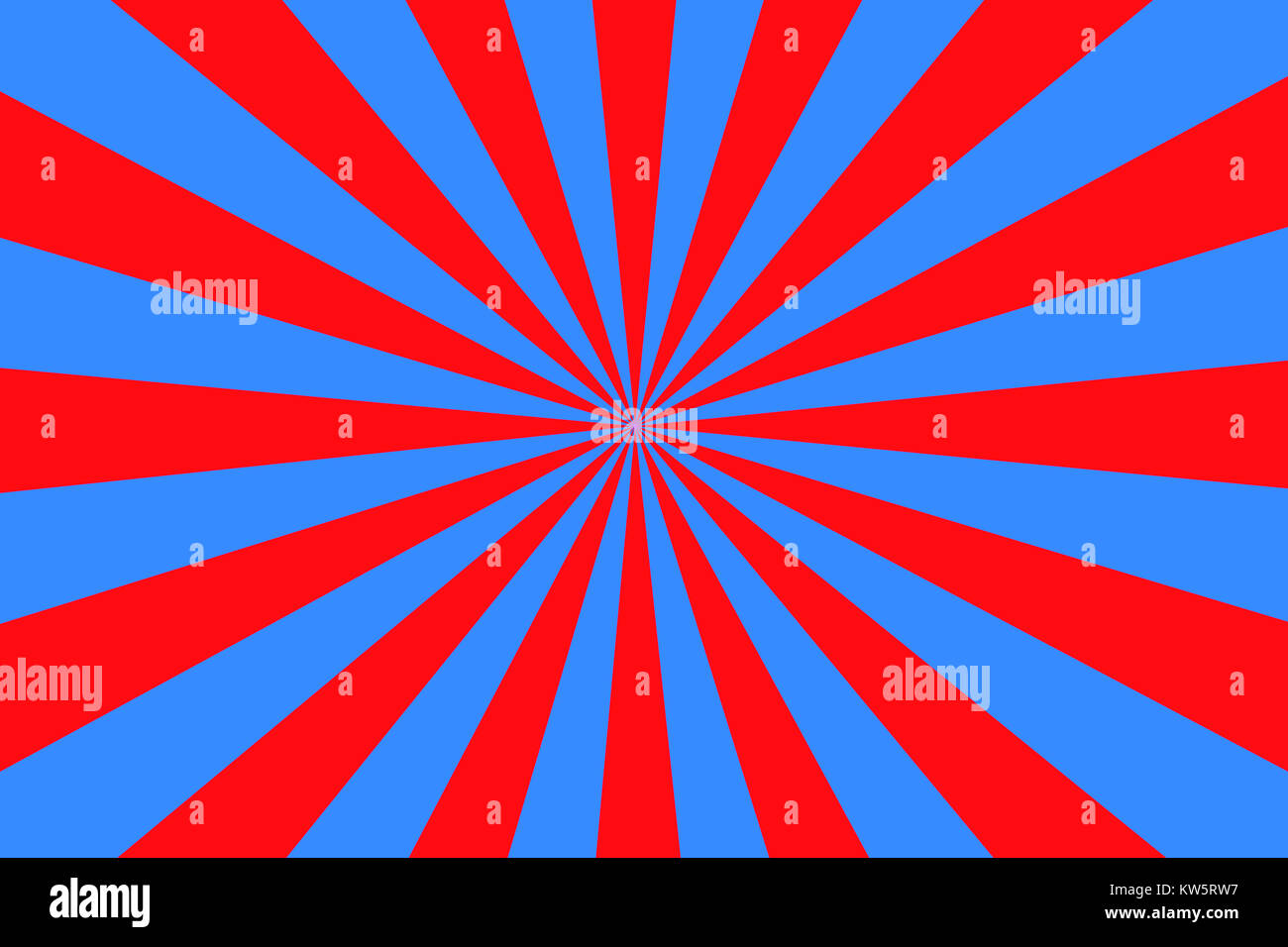 Radiating blue and red line background Stock Photo