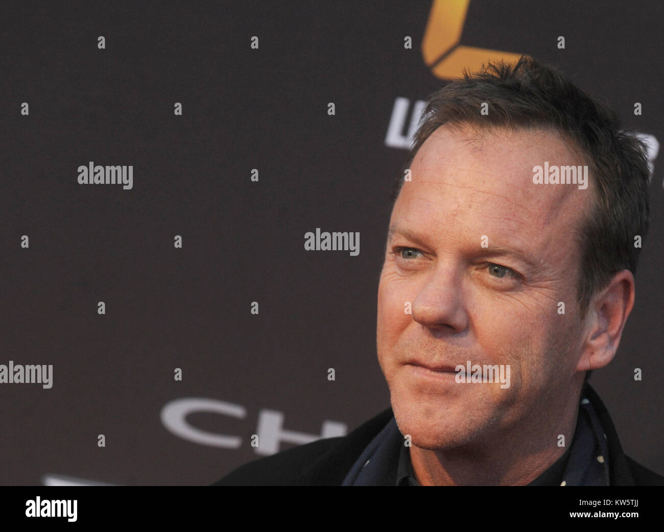 NEW YORK, NY MAY 02 Kiefer Sutherland attends '24 Live Another Day