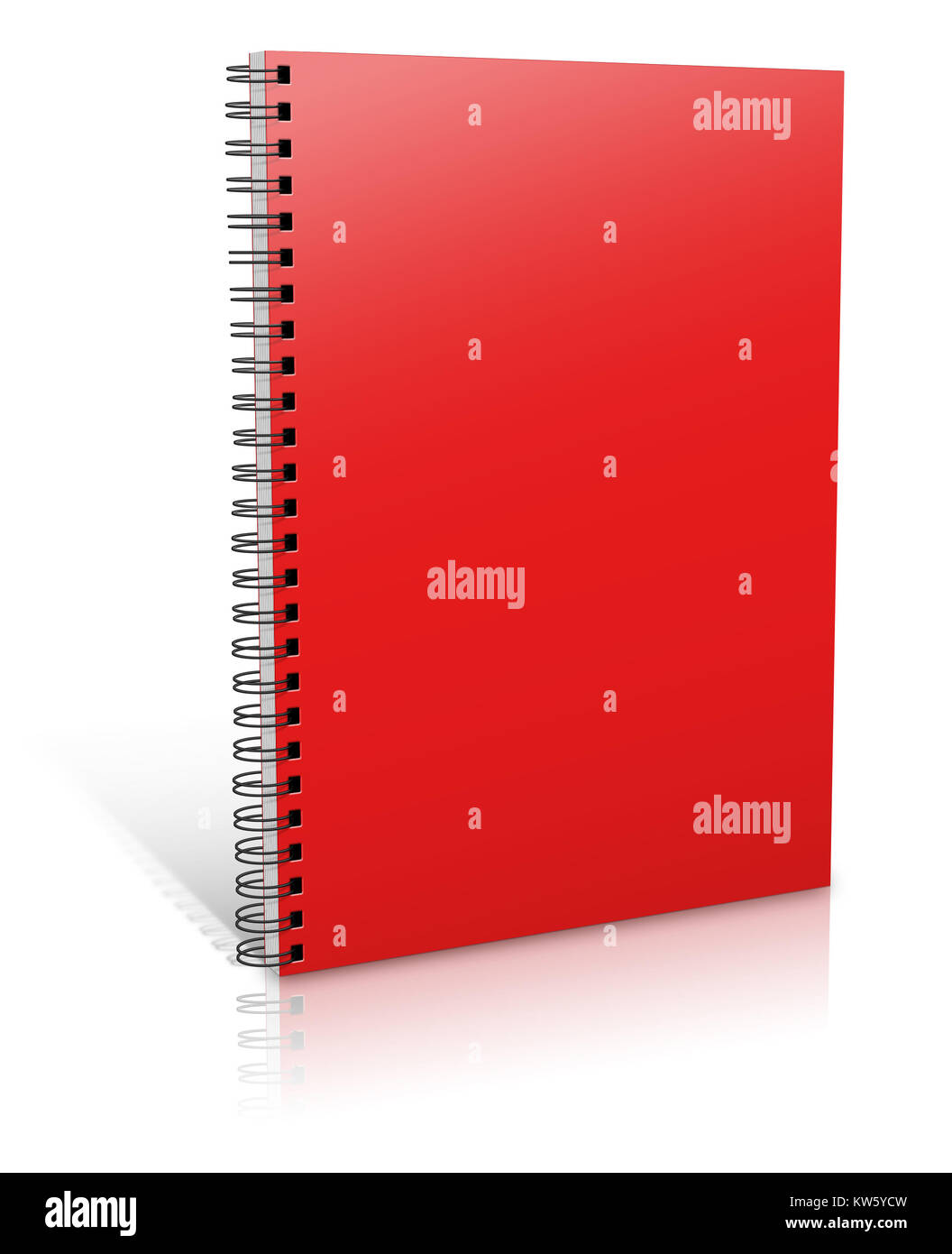 Spiral binder. Note pad with white Stock Photo Alamy