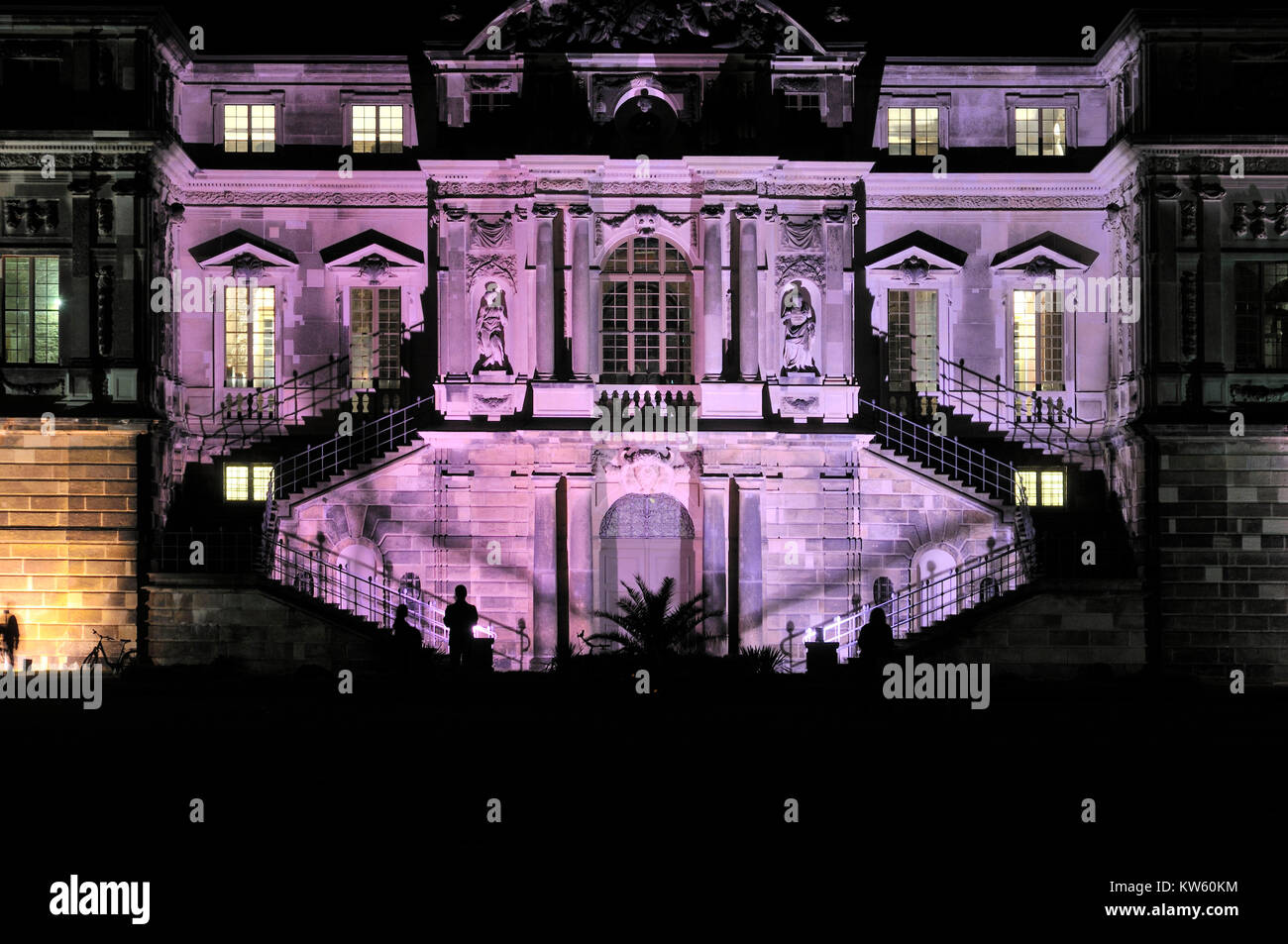 Light party in the big garden, Dresden big garden, Lichterfest im