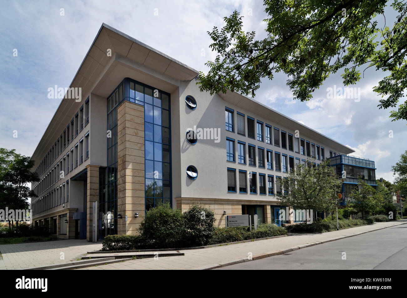 DB Netz AG regional area southeast, Dresden, DB Netz AG Regionalbereich  Suedost Stock Photo - Alamy