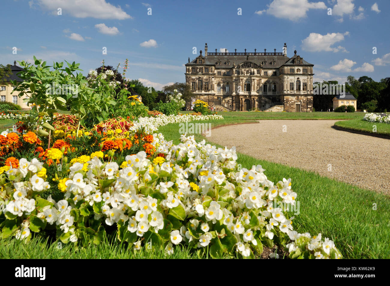 Dresden big garden, Dresden Grosser Garten Stock Photo Alamy