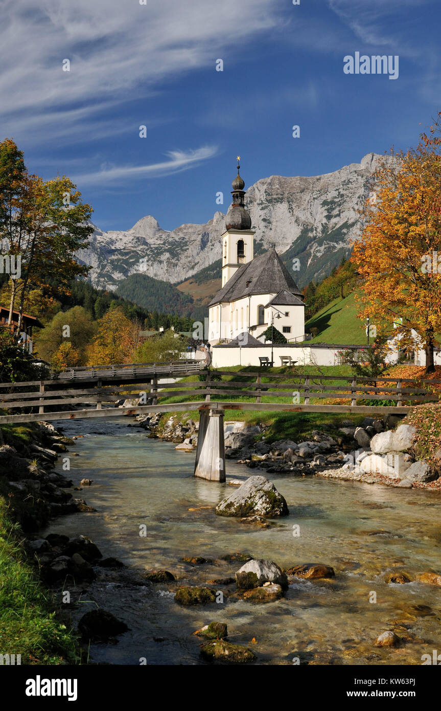 Baroque church in the german alps hi-res stock photography and images ...