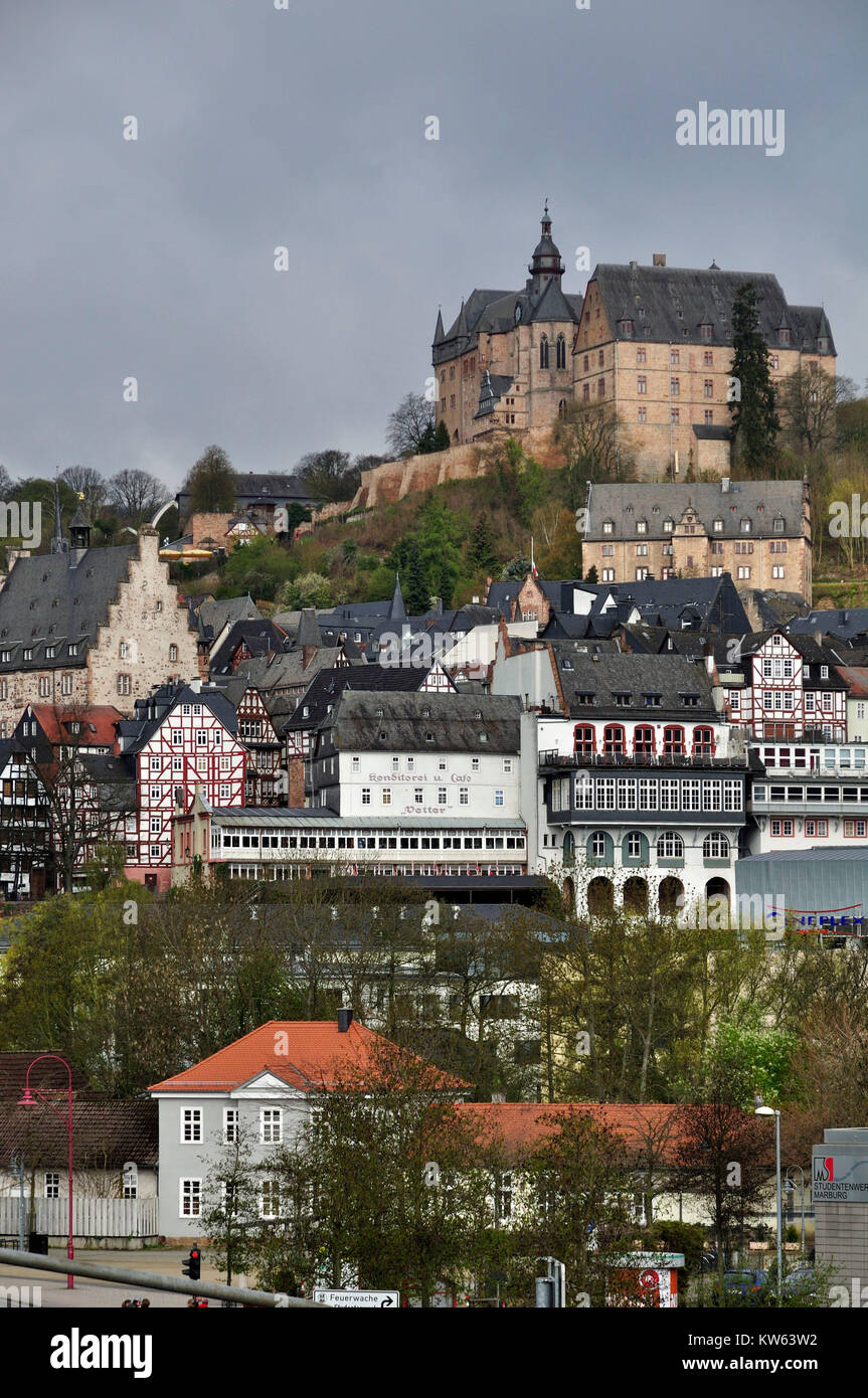 Marburg germany historic town hall hi-res stock photography and images ...