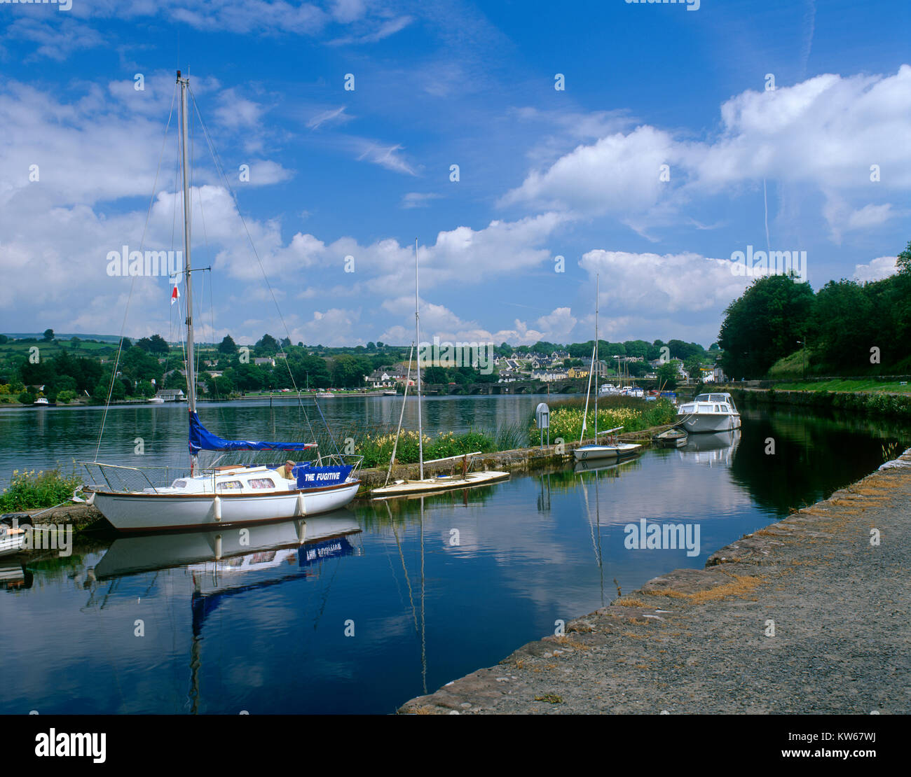 River Shannon at Killaloe, County Clare, Ireland Stock Photo