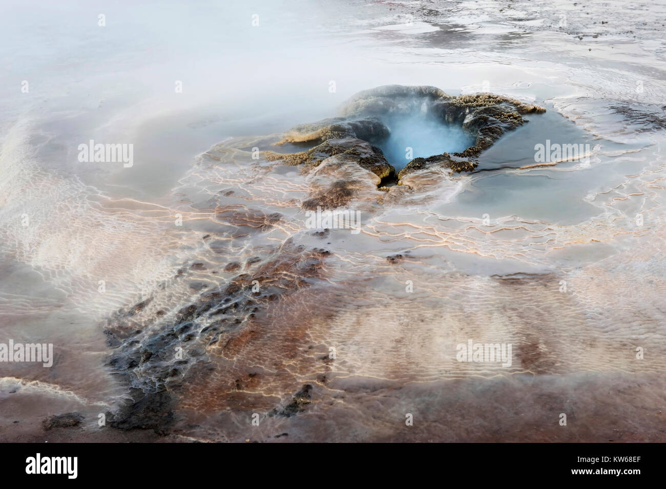 Geysers El Tatio, Atacama Desert, Antofagasto region, Chile Geysire El Tatio, Atacama Wüste, Antofagasto Provinz, Chile Stock Photo