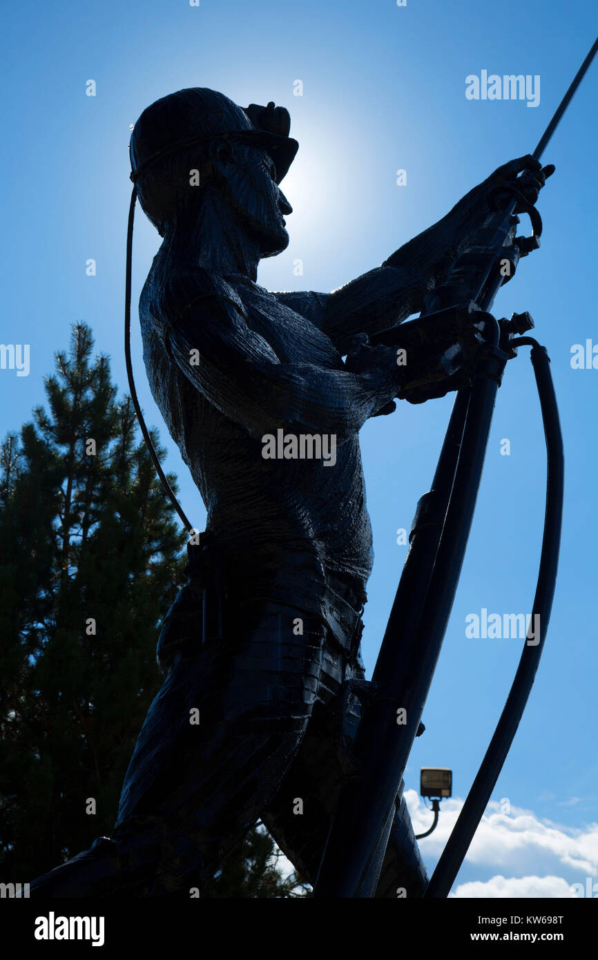 Sunshine Mine Disaster Memorial, Kellogg, Idaho Stock Photo Alamy