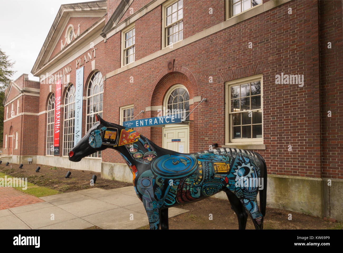 Saratoga Automobile museum Saratoga NY Stock Photo - Alamy