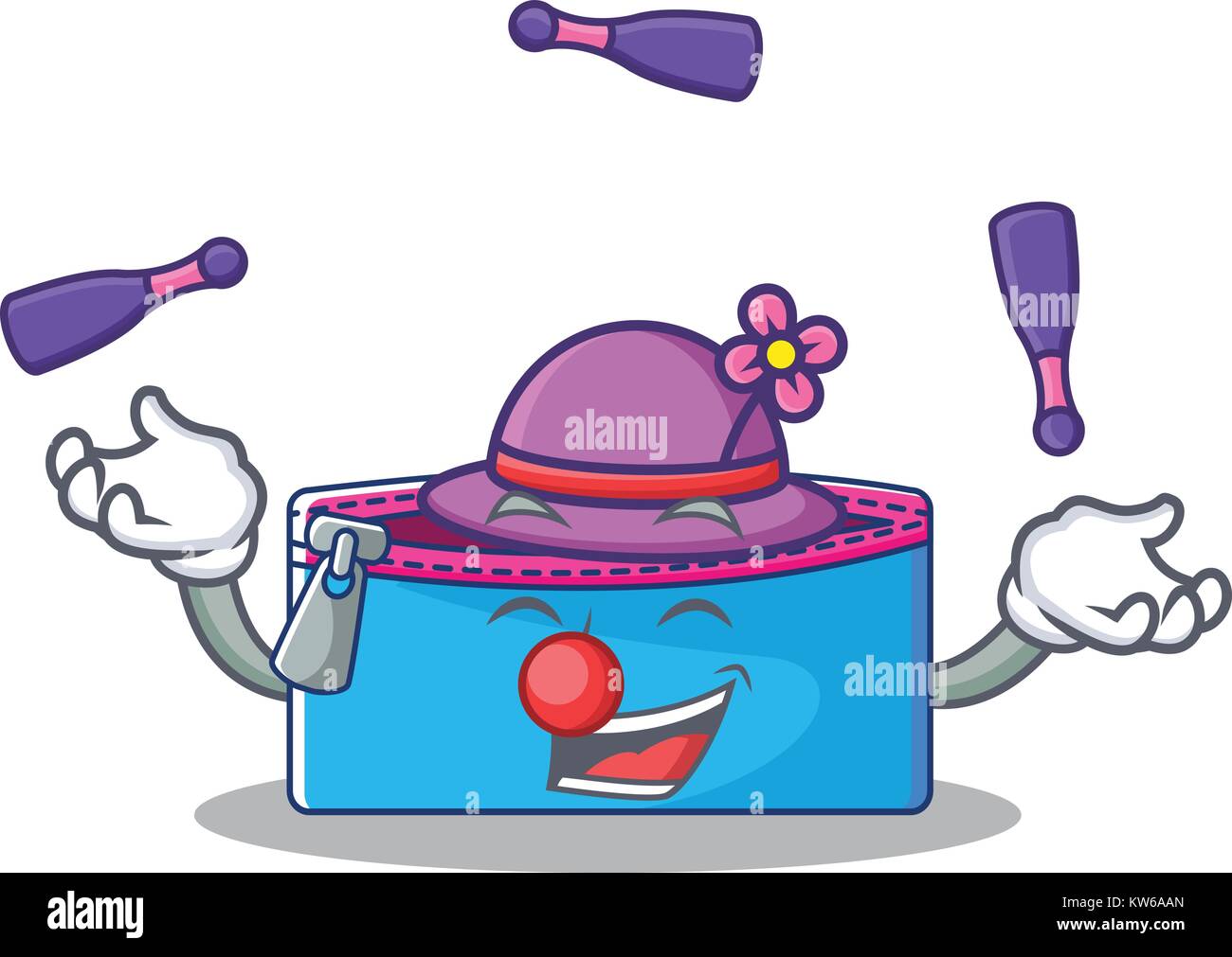 Clown ruler Stock Vector Images - Alamy