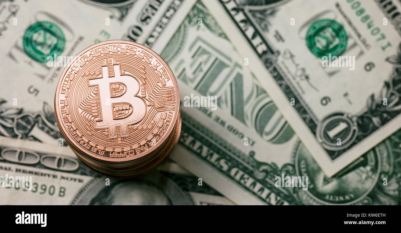 Bitcoin dollar hi-res stock photography and images - Alamy