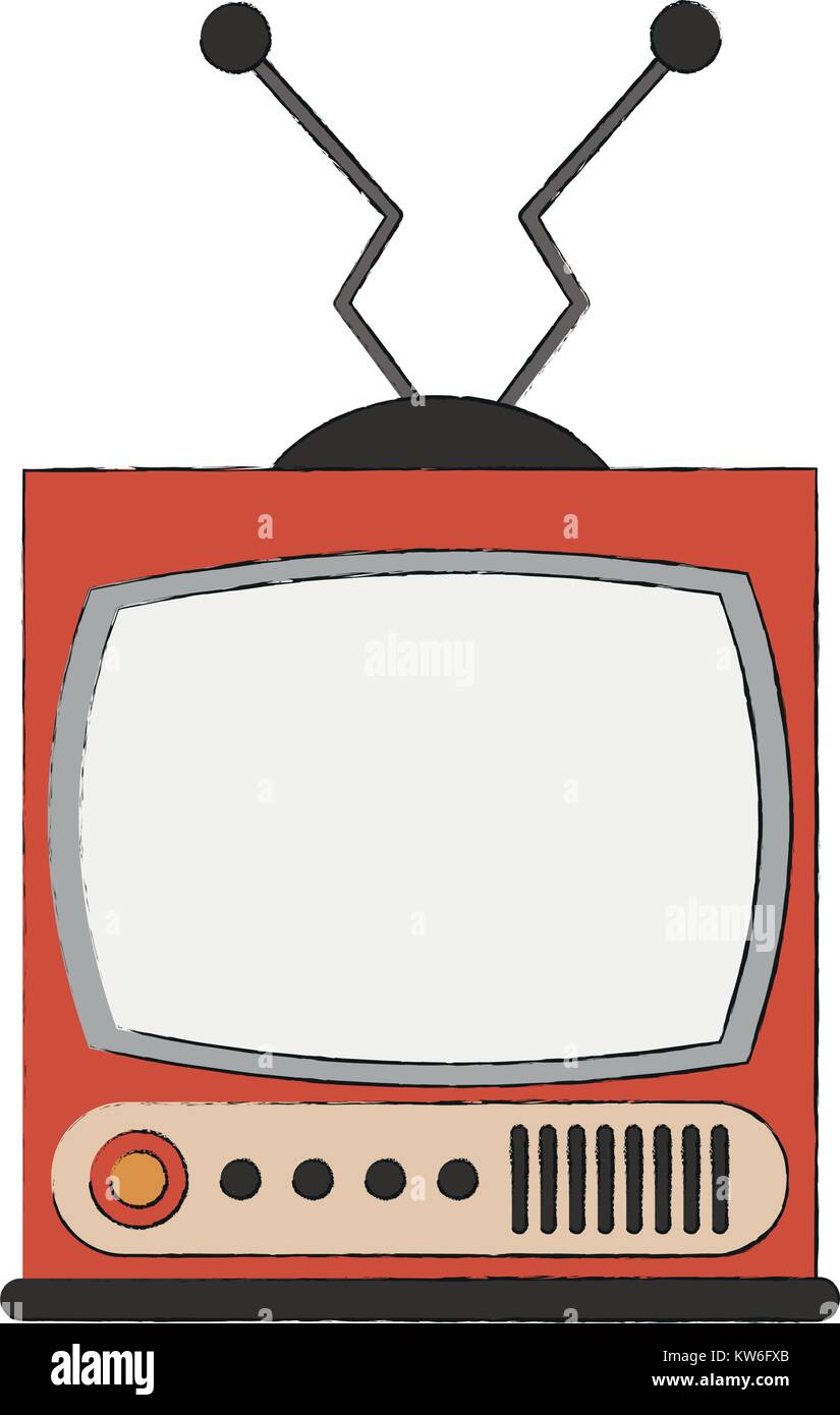 Old television technology Stock Vector Image & Art - Alamy