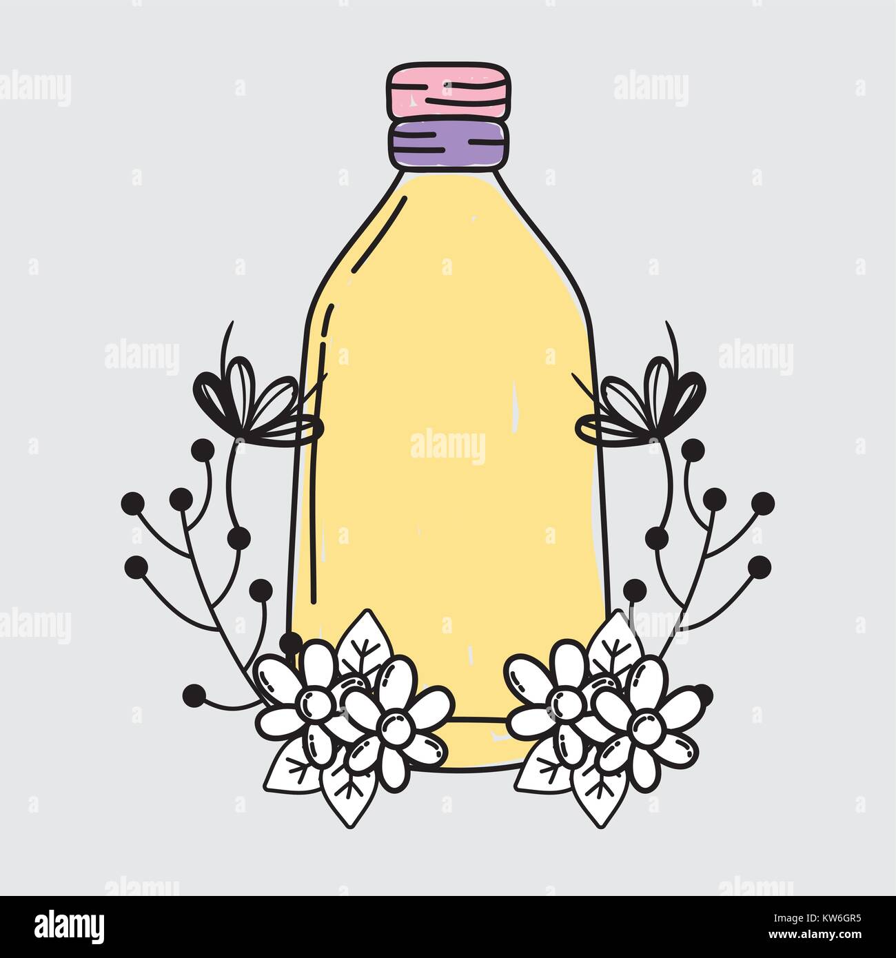 jar mason style with rustic preserve vector illustration Stock Vector ...