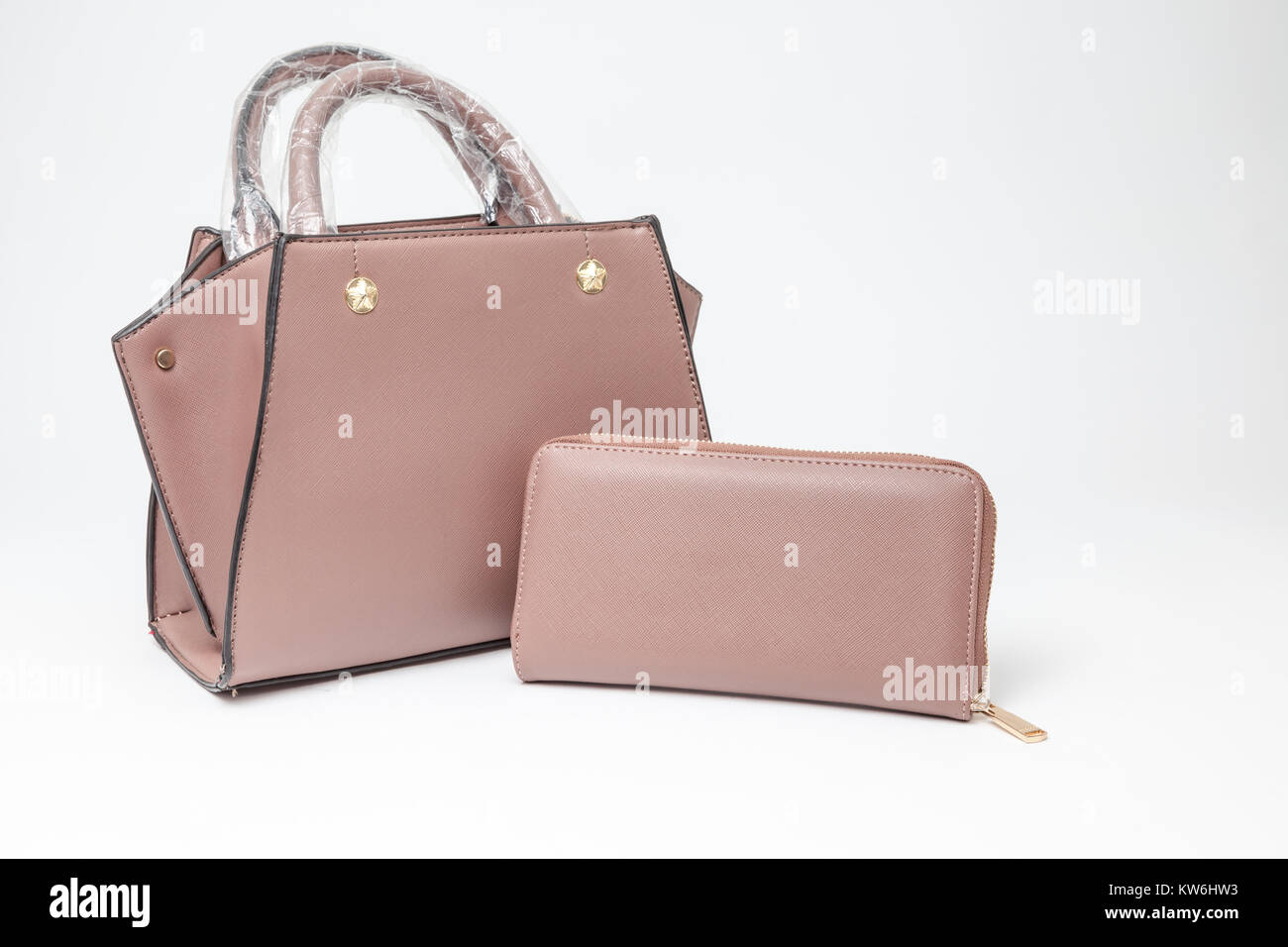 an handbag for all women or a purse fot all girls Stock Photo