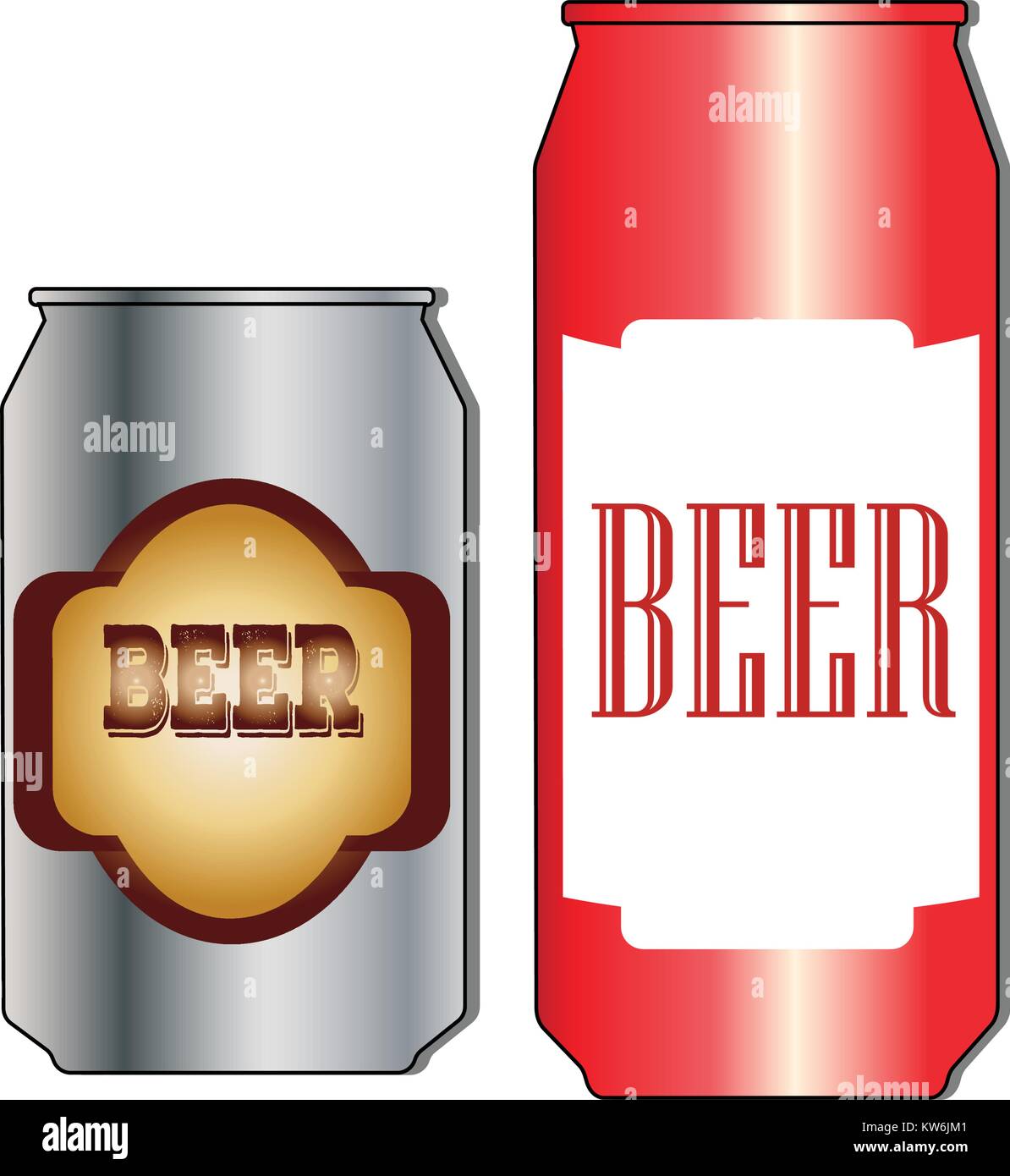 Glass lager beer close up Stock Vector Images - Alamy